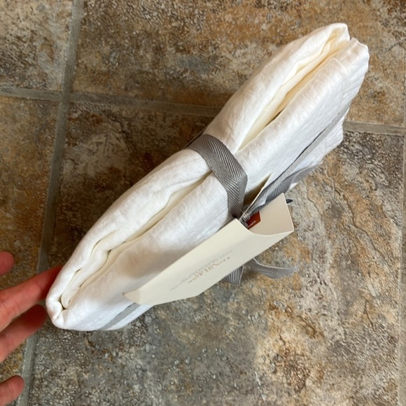 Anthropologie Washed Linen Pair of King Shams NWT - Picture 6 of 8